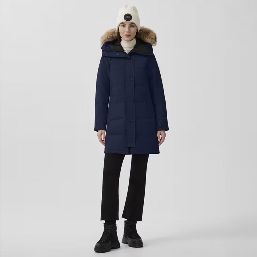Canada Goose Shelburne Parka Admiral Blue_Fusion Fit_Medium_NWT